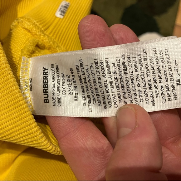 Burberry rubber letters hoodie - Picture 2 of 8